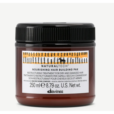 Davines NaturalTech Nourishing Hair Building Pak 250ml — Masken Davines NaturalTech Nourishing Hair Building Pak 250ml — Masken
