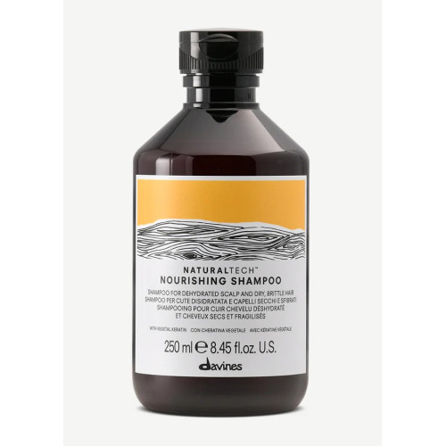 Davines NaturalTech Nourishing Shampoo for Dehydrated Scalp and Dry Brittle Hair 250ml — Shampoo Davines NaturalTech Nourishing Shampoo for Dehydrated Scalp and Dry Brittle Hair 250ml — Shampoo