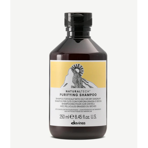 Davines NaturalTech Purifying Shampoo 250ml — Shampoo Davines NaturalTech Purifying Shampoo 250ml — Shampoo