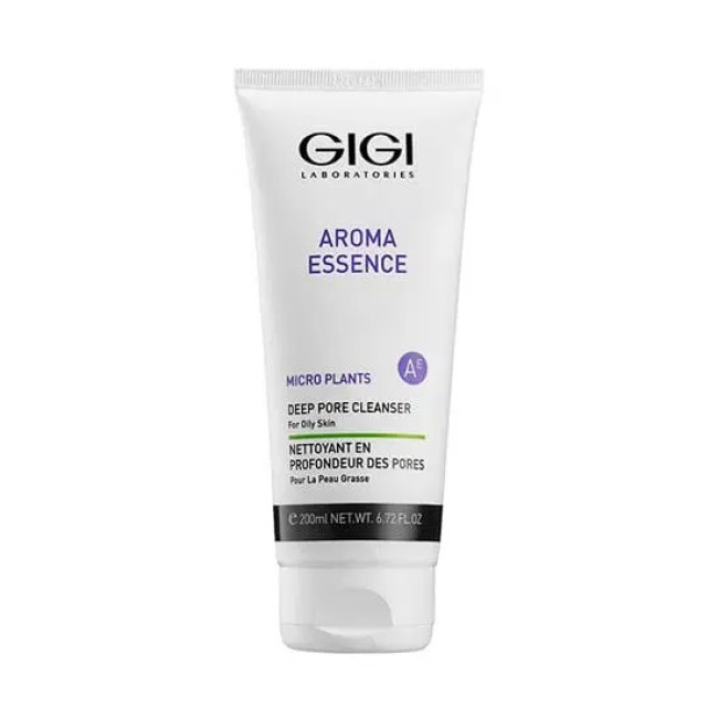 GiGi Aroma Essence Micro Plants Deep Pore Cleanser For Oily Skin 200ml — Reinigung GiGi Aroma Essence Micro Plants Deep Pore Cleanser For Oily Skin 200ml — Reinigung