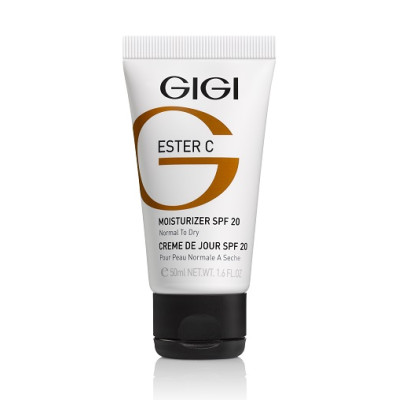 GiGi Ester C Moisturizer SPF20 Normal to Dry Skin 50 ml — Anti-Aging / Anti-Falten GiGi Ester C Moisturizer SPF20 Normal to Dry Skin 50 ml — Anti-Aging / Anti-Falten