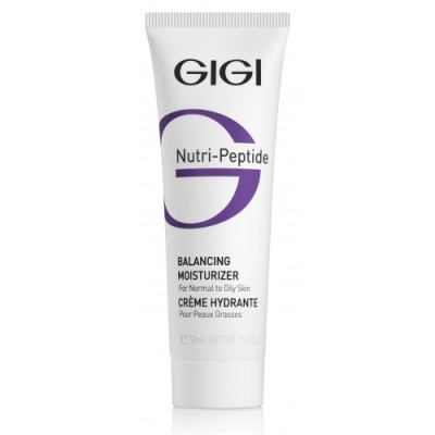 GiGi Nutri-Peptide Balancing Moisturizer for normal to oily skin 50ml — Anti-Aging / Anti-Falten