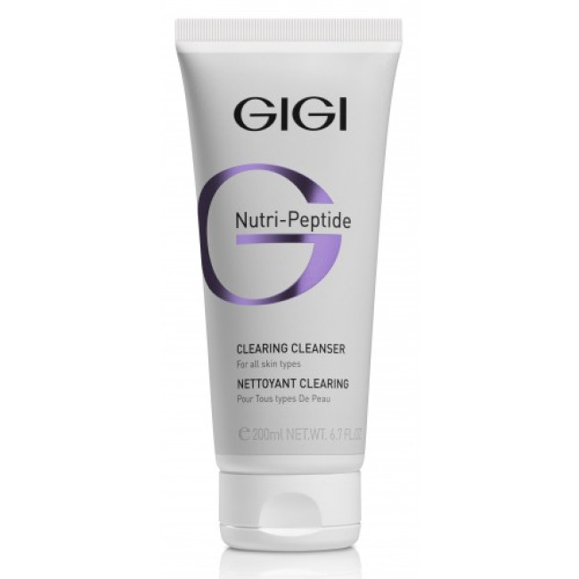 GiGi Nutri-Peptide Clearing Cleanser For All Skin Types 200ml — Reinigung GiGi Nutri-Peptide Clearing Cleanser For All Skin Types 200ml — Reinigung
