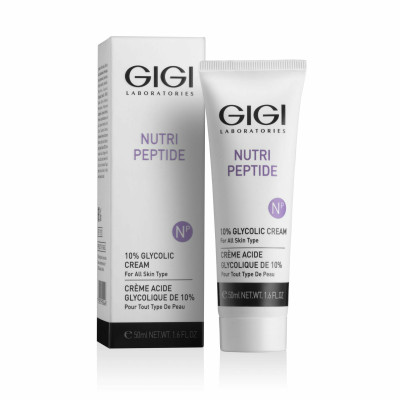 GIGI Nutri-Peptide 10% Glycolic Cream 50ml — Nachtcremes