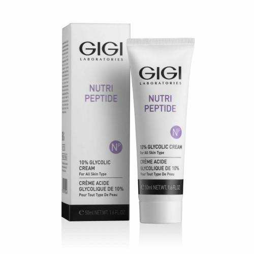 GIGI Nutri-Peptide 10% Glycolic Cream 50ml — Nachtcremes