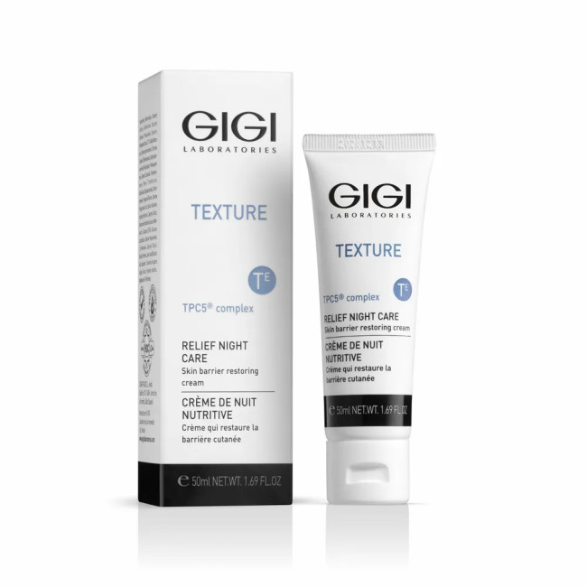 GIGI Texture Relief Night Care Cream 50ml — Nachtcremes GIGI Texture Relief Night Care Cream 50ml — Nachtcremes