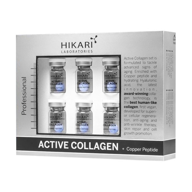 Hikari Active Collagen Set + Copper peptide 6 vials + 20ml — Behandlungen
