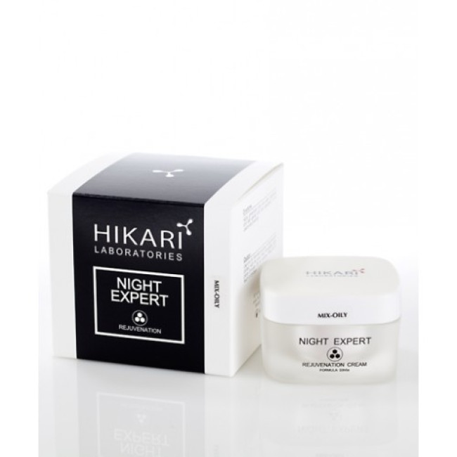 Hikari Night Expert Cream( mixed - Oily skin)  50ml — Nachtcremes