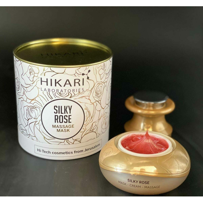 HIKARI Silky Rose Massage Mask 50ml — Gesichtsmassage HIKARI Silky Rose Massage Mask 50ml — Gesichtsmassage