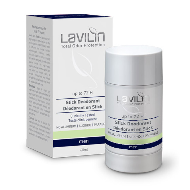 Hlavin Lavilin Men 72 Hours Stick Deodorant 60ml — Deodorants Hlavin Lavilin Men 72 Hours Stick Deodorant 60ml — Deodorants