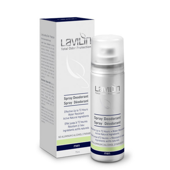Hlavin Lavilin Men Spray Deodorant 75ml — Deodorants