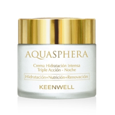 Keenwell Aquasphera Triple Action Intensive Moisturizing Night Cream 80ml — Nachtcremes Keenwell Aquasphera Triple Action Intensive Moisturizing Night Cream 80ml — Nachtcremes