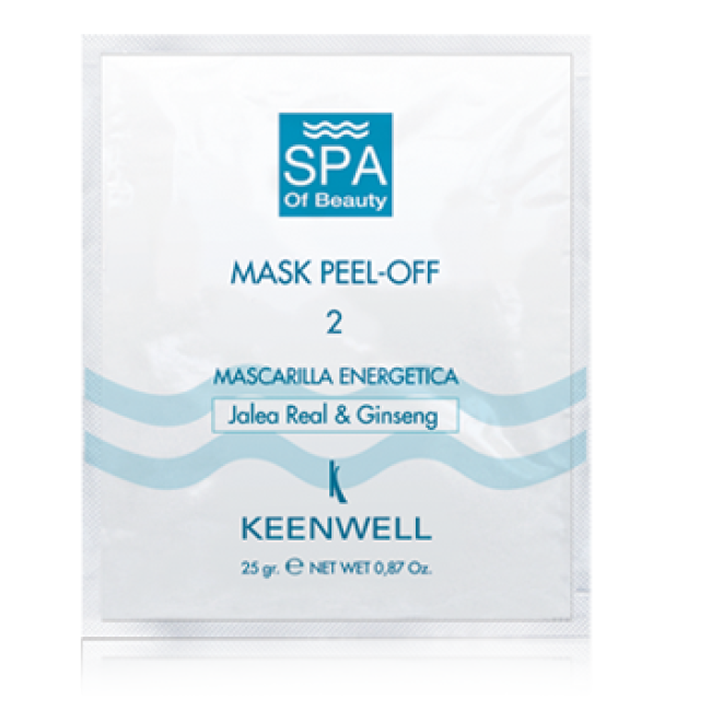 Keenwell SPA of Beauty 2 Peel-Off Energy Mask Royal Jelly and Ginseng — Masken Keenwell SPA of Beauty 2 Peel-Off Energy Mask Royal Jelly and Ginseng — Masken