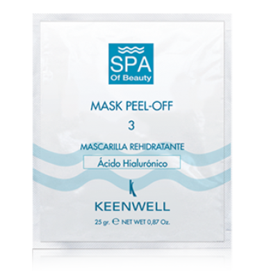Keenwell SPA of Beauty 3 Peel-Off Hyaluronic Acid Super Moisturizing Mask — Masken