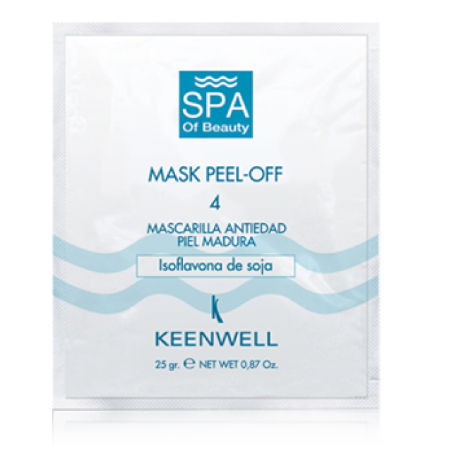 Keenwell SPA of Beauty 4 Peel-Off Anti Age Mask with Soy Isoflavones — Masken Keenwell SPA of Beauty 4 Peel-Off Anti Age Mask with Soy Isoflavones — Masken
