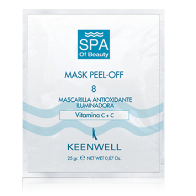 Keenwell SPA of Beauty 8 Peel-Off Vitamine C+C Mask — Vitamin C Keenwell SPA of Beauty 8 Peel-Off Vitamine C+C Mask — Vitamin C