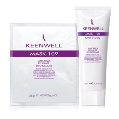 Keenwell Mask 109 Relaxing and distressing Cocoa Mask — Masken