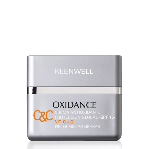 Keenwell Oxidance C&C Antioxidant Multidefense Cream SPF15 OILY-MIX SKIN 50ml — Fettige Haut Keenwell Oxidance C&C Antioxidant Multidefense Cream SPF15 OILY-MIX SKIN 50ml — Fettige Haut