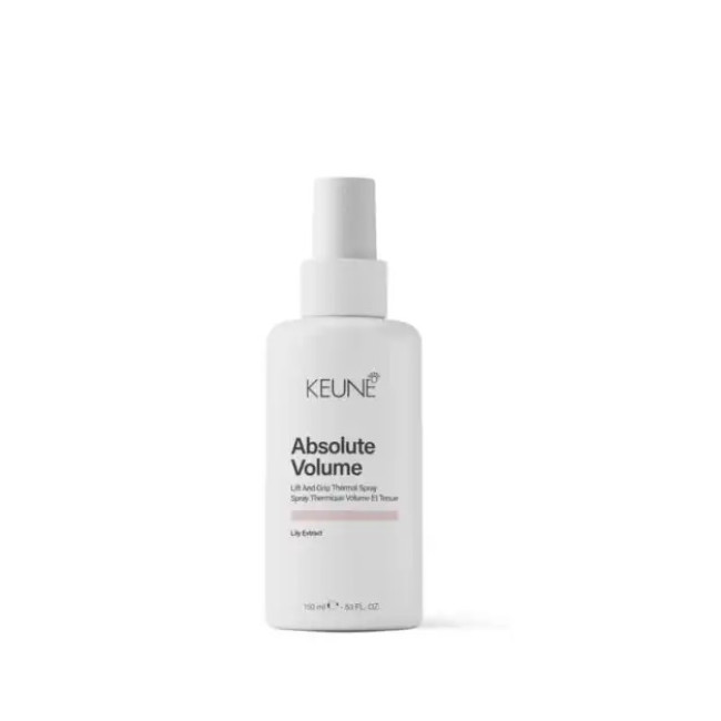 Keune Absolute Volume Lift and Grip Thermal Spray 150ml — Haarstyling Keune Absolute Volume Lift and Grip Thermal Spray 150ml — Haarstyling