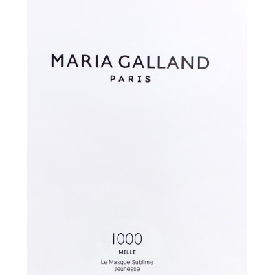 Maria Galland 1000 MILLE La Masque Sublime Jeunesse (1piece) — Masken Maria Galland 1000 MILLE La Masque Sublime Jeunesse (1piece) — Masken