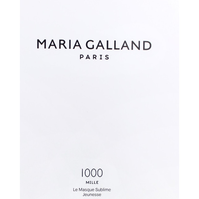 Maria Galland 1000 MILLE La Masque Sublime Jeunesse (1piece) — Masken Maria Galland 1000 MILLE La Masque Sublime Jeunesse (1piece) — Masken