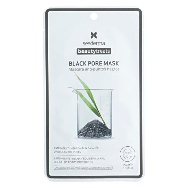 SeSDerma Beauty Treats Black Pore Mask 25ml — Masken SeSDerma Beauty Treats Black Pore Mask 25ml — Masken