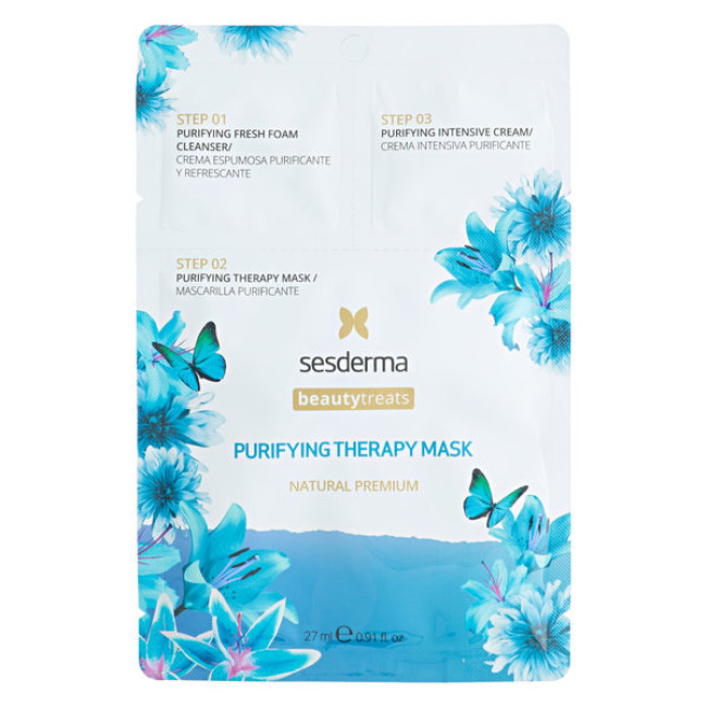 SeSDerma Beauty Treats Purifying Therapy Mask 27ml — Masken SeSDerma Beauty Treats Purifying Therapy Mask 27ml — Masken