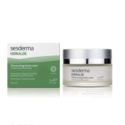 SesDerma Hidraloe Moisturizing Facial Cream 50ml — Anti-Aging / Anti-Falten