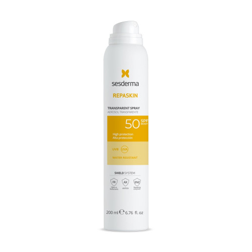 Sesderma Repaskin Transparent Spray SPF50 (200ml) — Körper Sesderma Repaskin Transparent Spray SPF50 (200ml) — Körper