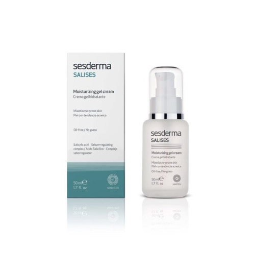 SeSDerma Salises Moisturizing Gel Cream 50ml — Fettige Haut SeSDerma Salises Moisturizing Gel Cream 50ml — Fettige Haut