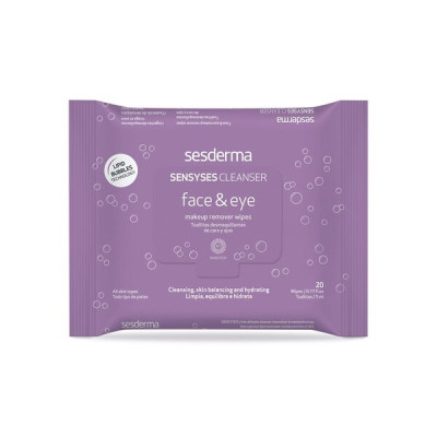 SeSDerma Sensyses Eye Makeup Remover Wipes 20 pieces — Augen- & Lippenpflege SeSDerma Sensyses Eye Makeup Remover Wipes 20 pieces — Augen- & Lippenpflege
