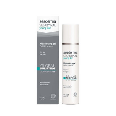 SeSDerma Sesretinal Young Skin Moisturizing Gel 50ml — Fettige Haut SeSDerma Sesretinal Young Skin Moisturizing Gel 50ml — Fettige Haut