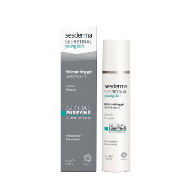 SeSDerma Sesretinal Young Skin Moisturizing Gel 50ml — Fettige Haut SeSDerma Sesretinal Young Skin Moisturizing Gel 50ml — Fettige Haut