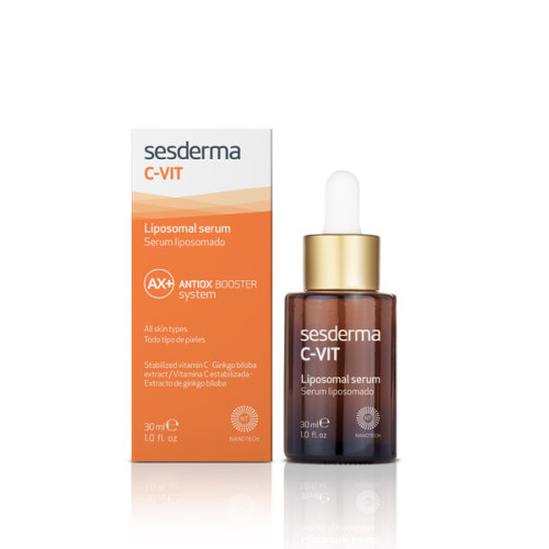 SeSDerma C-VIT ANTIOX BOOSTER LIPOSOMAL SERUM 30ml — Vitamin C SeSDerma C-VIT ANTIOX BOOSTER LIPOSOMAL SERUM 30ml — Vitamin C