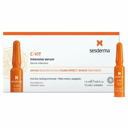 SeSderma C-Vit Flash Effect Ampules Intensive Serum 10x1.5ml — Vitamin C SeSderma C-Vit Flash Effect Ampules Intensive Serum 10x1.5ml — Vitamin C