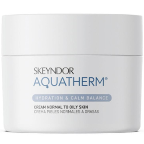 Skeyndor Aquatherm Cream Normal To Oily Skin 50ml — Empfindliche Haut Skeyndor Aquatherm Cream Normal To Oily Skin 50ml — Empfindliche Haut
