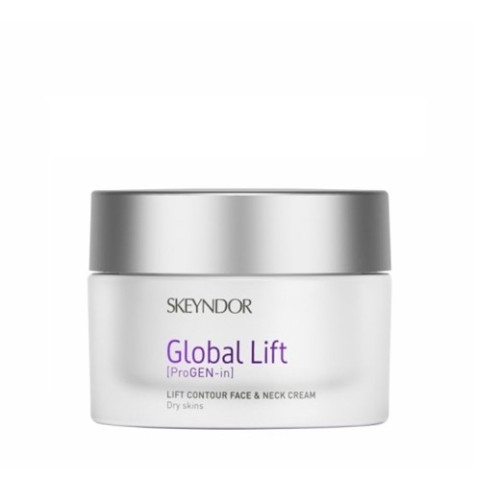 Skeyndor Global Lift Contour Face and Neck Cream Dry Skins 50ml — Anti-Aging / Anti-Falten