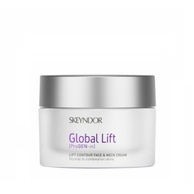 Skeyndor Global Lift Contour Face and Neck Cream Normal to Combination Skins 50ml — Anti-Aging / Anti-Falten