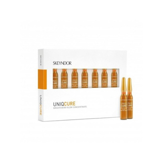 Skeyndor Uniqcure Brightening Glow Concentrate (7x2ml) — Vitamin C Skeyndor Uniqcure Brightening Glow Concentrate (7x2ml) — Vitamin C
