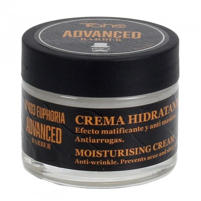 Tahe Advanced Barber 403 Euphoria Moisturising Matt Effect  Anti-Wrinkle Cream 50ml — Hautpflege für Männer