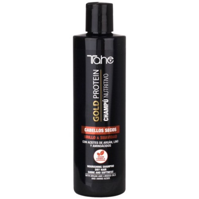 Tahe Gold Protein Nourishing Dry Hair Shampoo 300ml — Shampoo Tahe Gold Protein Nourishing Dry Hair Shampoo 300ml — Shampoo