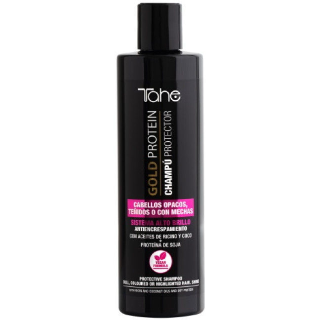 Tahe Gold Protein Protective Shampoo Coloured Hair 300ml — Shampoo Tahe Gold Protein Protective Shampoo Coloured Hair 300ml — Shampoo