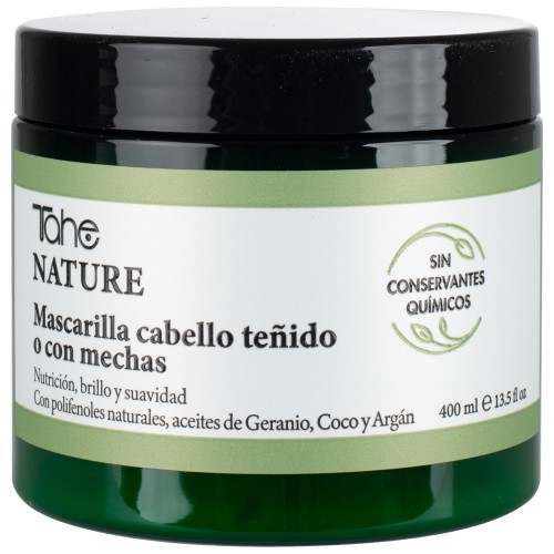 Tahe Nature Colour or Highlighted Hair Mask 400ml — Masken Tahe Nature Colour or Highlighted Hair Mask 400ml — Masken