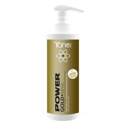 Tahe Power Gold  Anti- Frizz Hair Mask 400ml — Masken