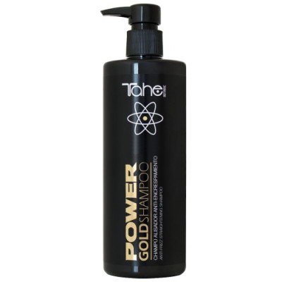 Tahe Power Gold Anti- Frizz Straightening Shampoo 400ml — Behandlungen Tahe Power Gold Anti- Frizz Straightening Shampoo 400ml — Behandlungen