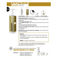 Tahe Power Gold Anti- Frizz Hair Mask 400ml — Masken Tahe Power Gold Anti- Frizz Hair Mask 400ml — Masken