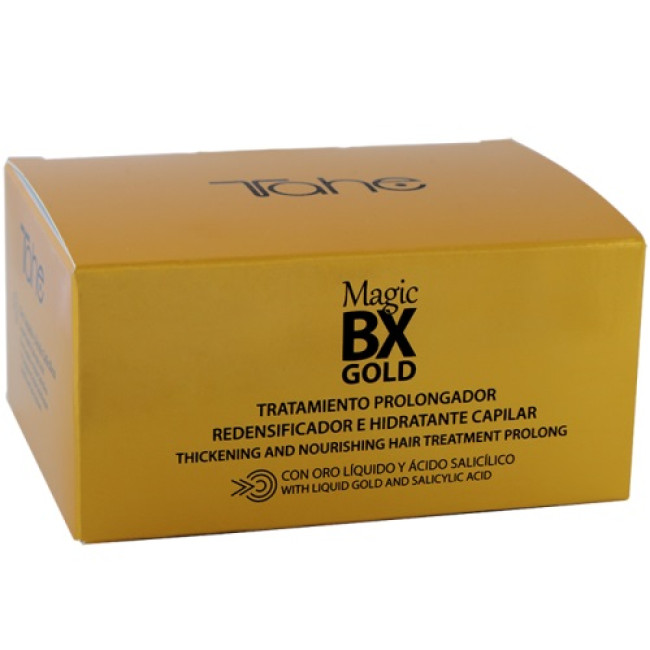 Tahe Magic BX Gold Thickening and Nourishing Hair Treatment Prolong 5x10ml — Behandlungen Tahe Magic BX Gold Thickening and Nourishing Hair Treatment Prolong 5x10ml — Behandlungen