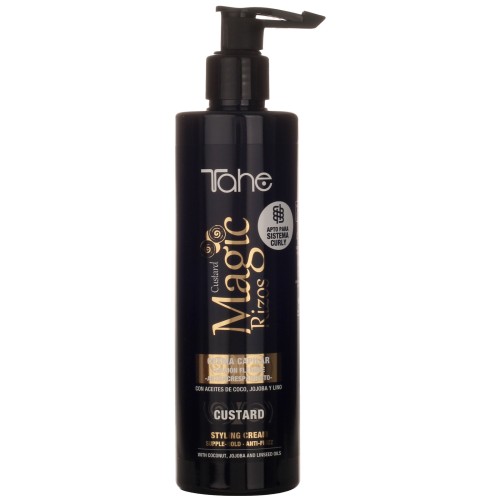 Tahe Magic Rizos Custard Supple-hold Styling Cream 300ml — Haarstyling Tahe Magic Rizos Custard Supple-hold Styling Cream 300ml — Haarstyling