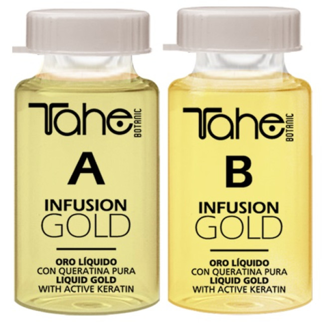 Tahe Botanic Infusion Gold A+B (2x10ml) — Haarpflege Tahe Botanic Infusion Gold A+B (2x10ml) — Haarpflege