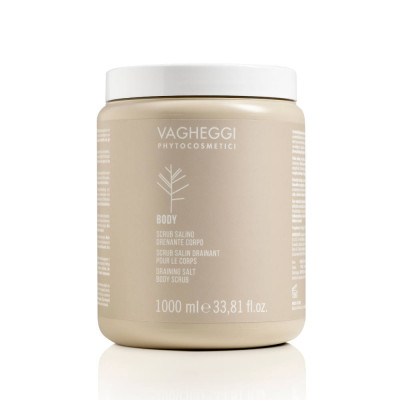 Vagheggi Body Professional Draining Salt Body Scrub 1000ml — Anti-Cellulite & Figurpflege Vagheggi Body Professional Draining Salt Body Scrub 1000ml — Anti-Cellulite & Figurpflege